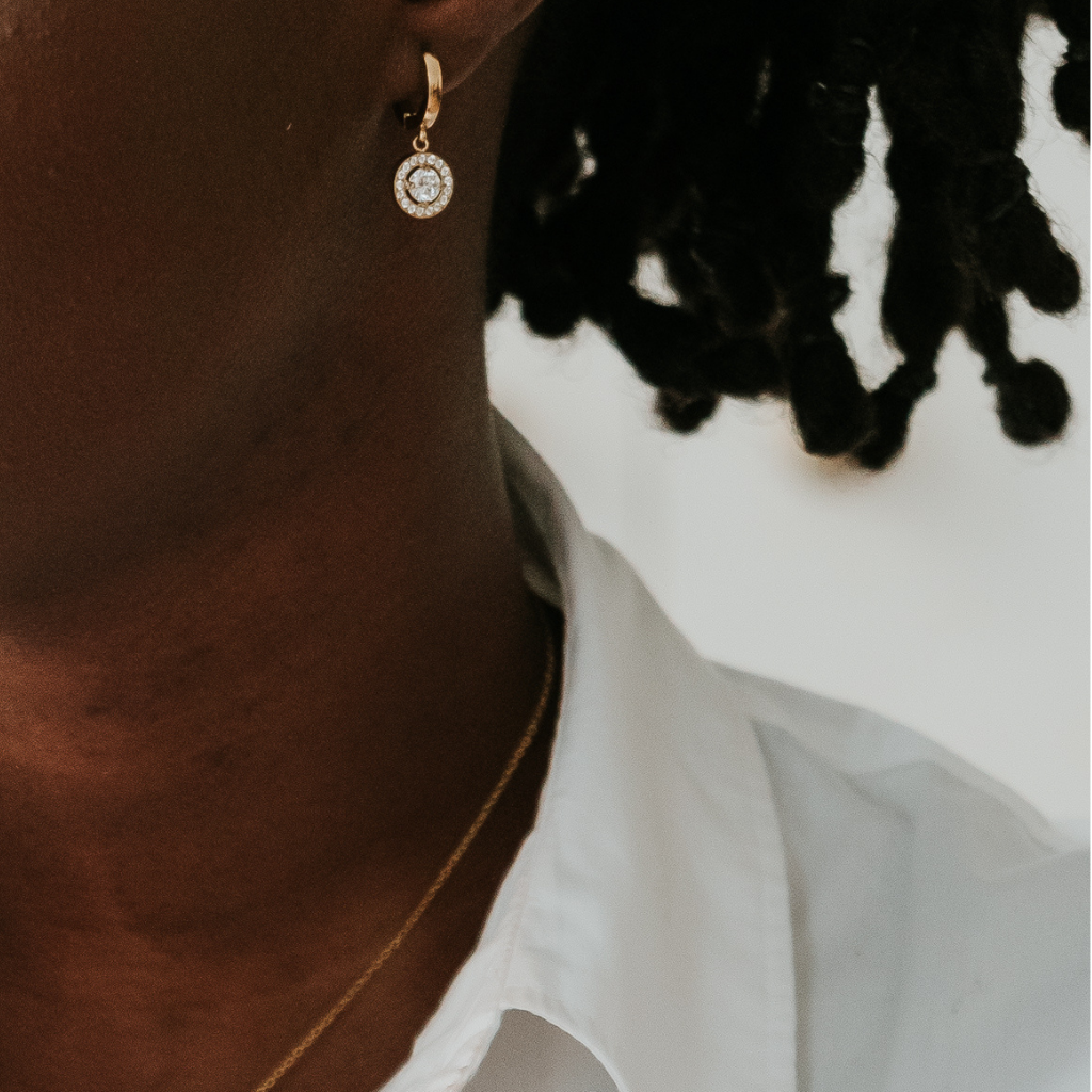 Coffret avec boucles d'oreilles Divine