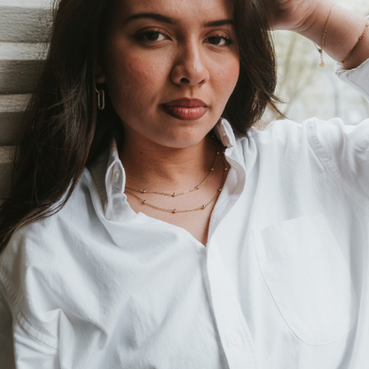 Collier double Sarah