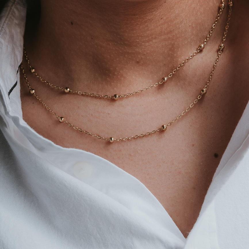 Collier double Sarah