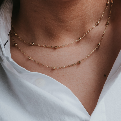 Collier double Sarah