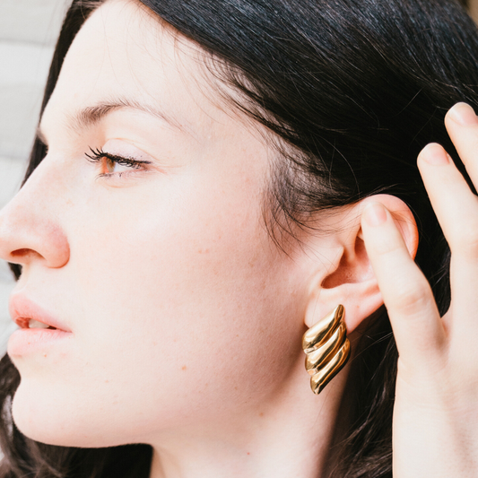 Coffret avec boucles d'oreilles Siloé