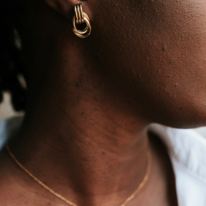 Coffret avec boucles d'oreilles Unity