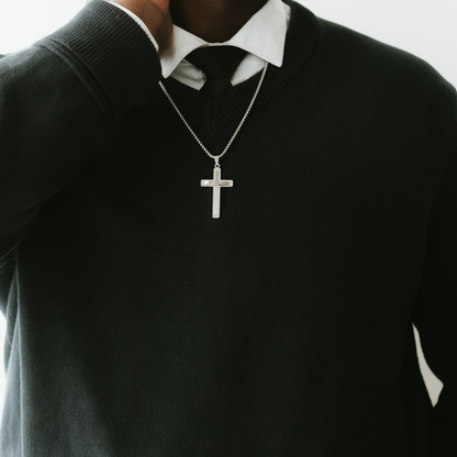 Collier croix homme Gabriel