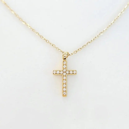 Collier croix Maranatha